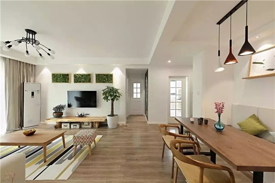 這樣設(shè)計(jì)，讓客餐廳空間既相連又獨(dú)立