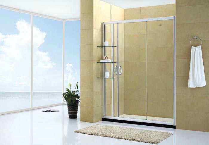 浴室推拉門選好了 家里上升好幾個檔次